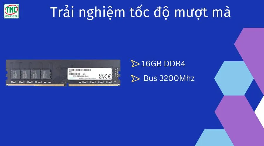 Ram Desktop Apacer 16GB DDR4 Bus 3200Mhz