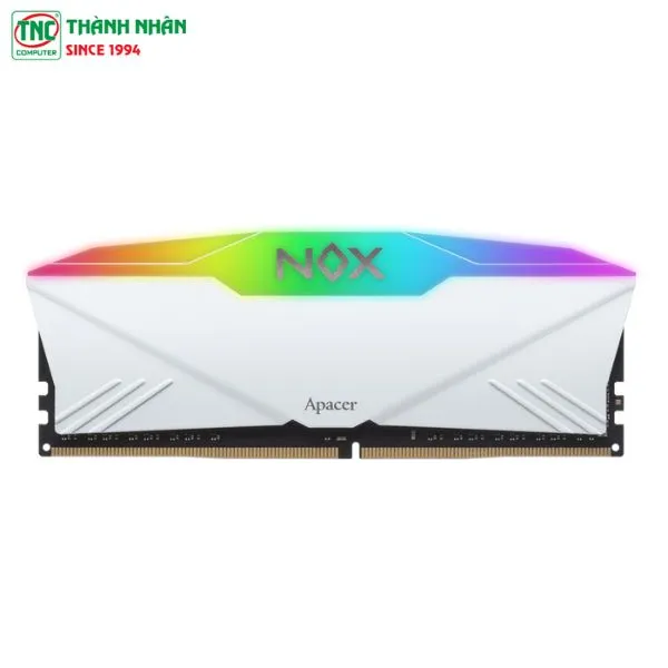 RAM Desktop Apacer 16GB 3200Mhz NOX RGB WHITE AURA2