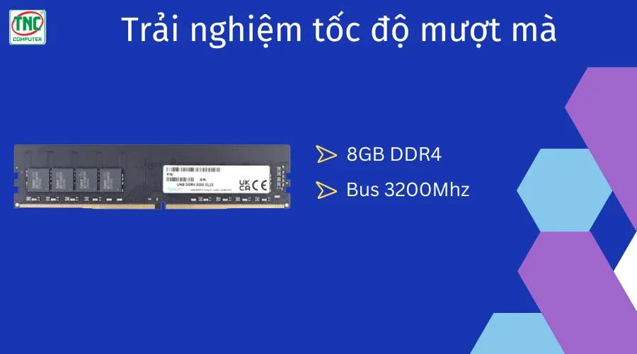 RAM Desktop Apacer 8GB DDR4 Bus 3200Mhz