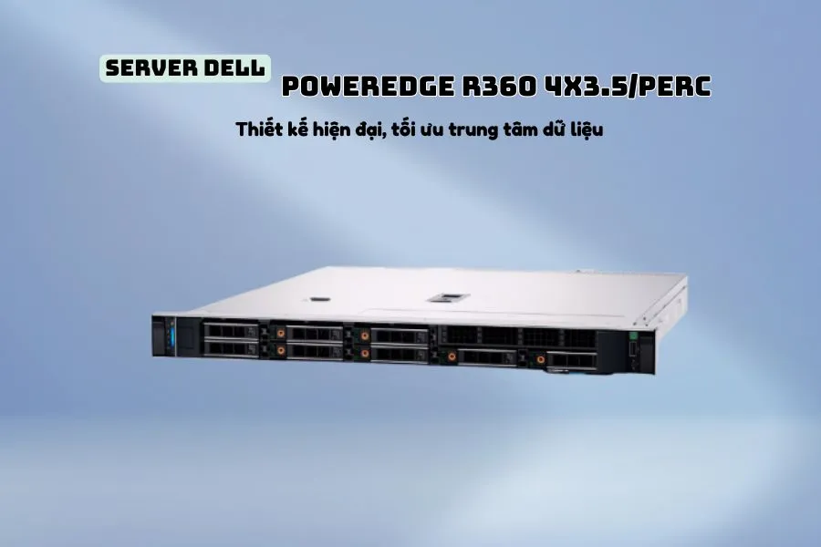 Server Dell PowerEdge R360 4x3.5/Perc