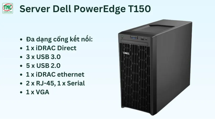 Server Dell PowerEdge chính hãng