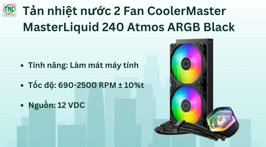 Tản nhiệt nước CoolerMaster chính hãng