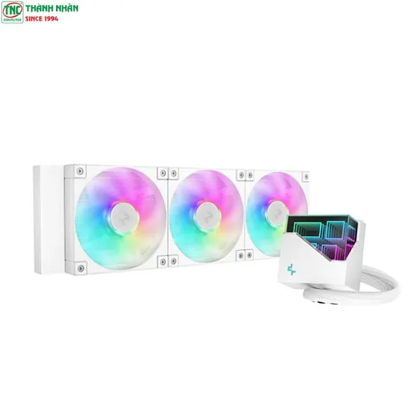 Tản nhiệt nước 3 Fan AIO Deepcool LT360 ARGB WH-White