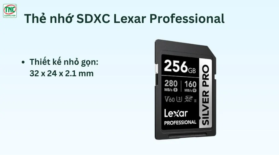 Thẻ nhớ SD Lexar chính hãng