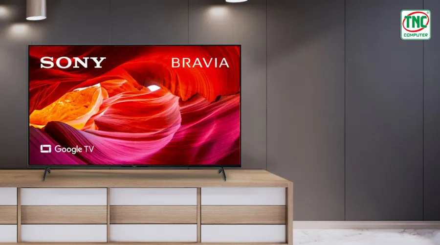 Tivi Sony KD-50X75K 4K 50 inch được thiết kế tinh tế, đẳng cấp