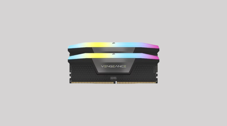 RAM Corsair Vengeance DDR5 hoạt động với điện áp từ 1.1V - 1.25V