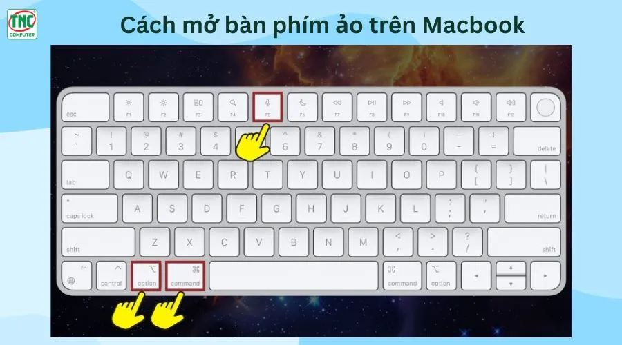 bàn phím máy tính giả lập