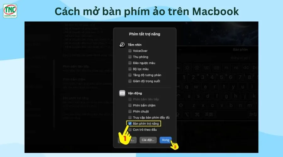 gõ bàn phím máy tính không được