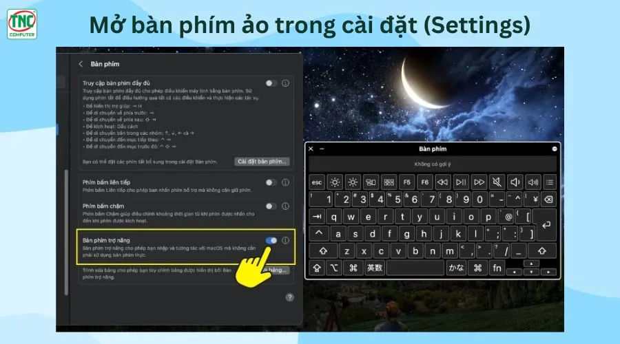 Bàn phím máy tính ảo