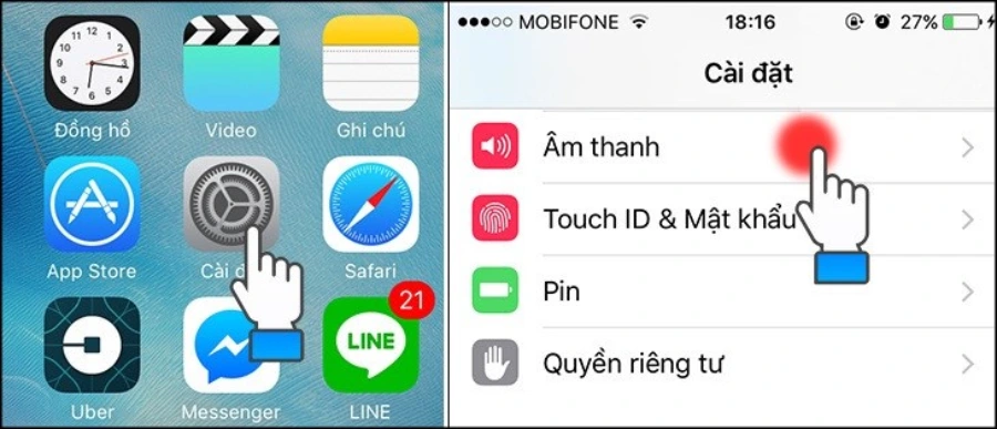 Cài nhạc chuông trên iPhone