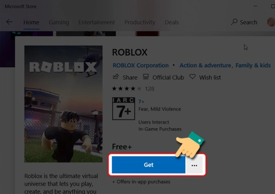 Cài đặt Roblox