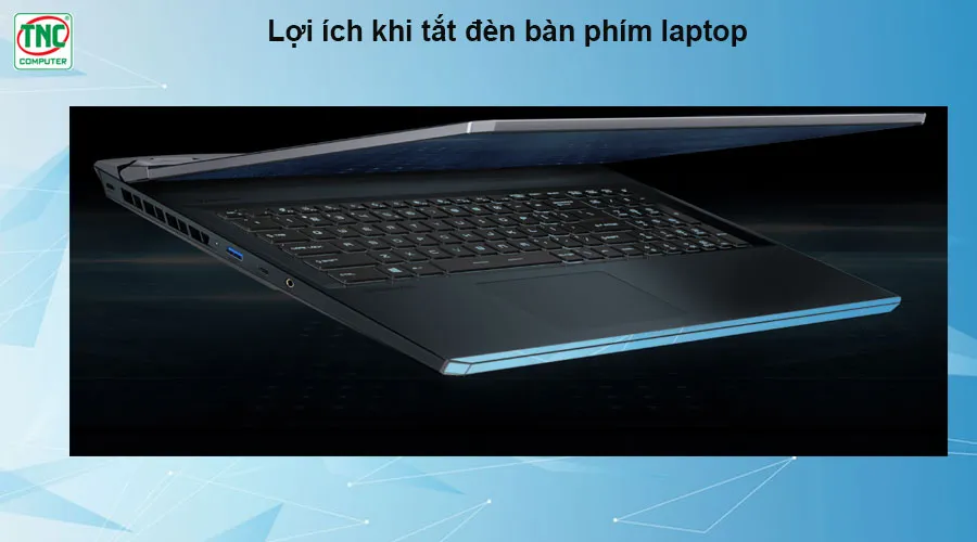 cách tắt đèn bàn phím laptop