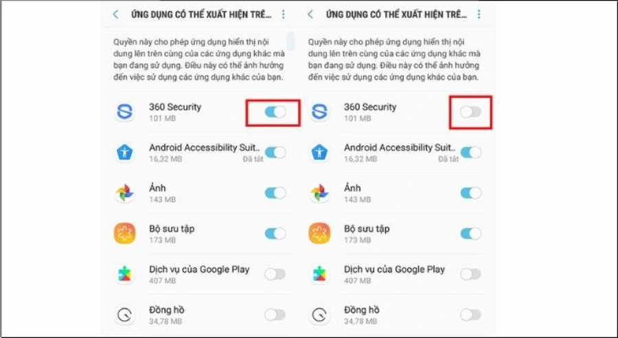 Tắt quảng cáo trên điện thoại Android qua thiết lập hệ thống