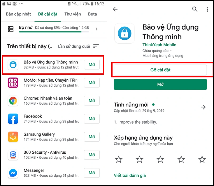 Cách tắt quảng cáo trên điện thoại Android qua Google Play