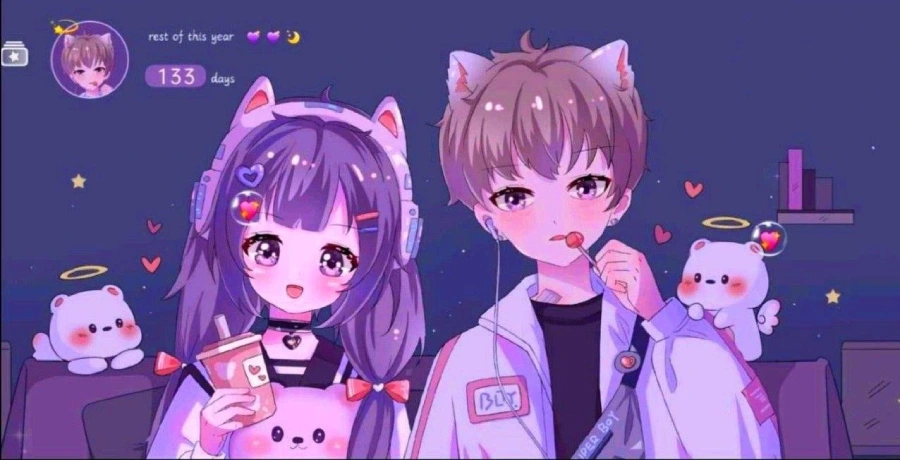 Hình nền máy tính Anime cute 4