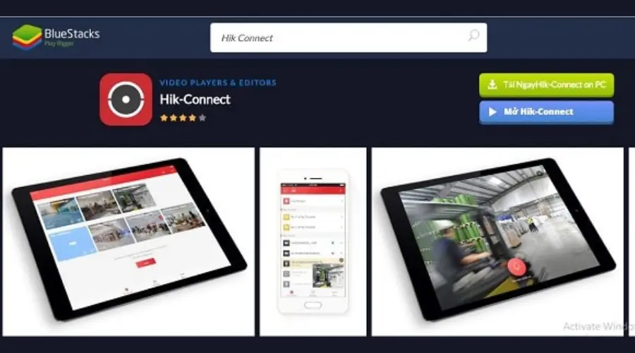 Tải Hik Connect PC trong phần mềm giả lập BlueStacks