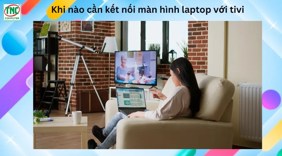 cách kết nối máy tính với tivi