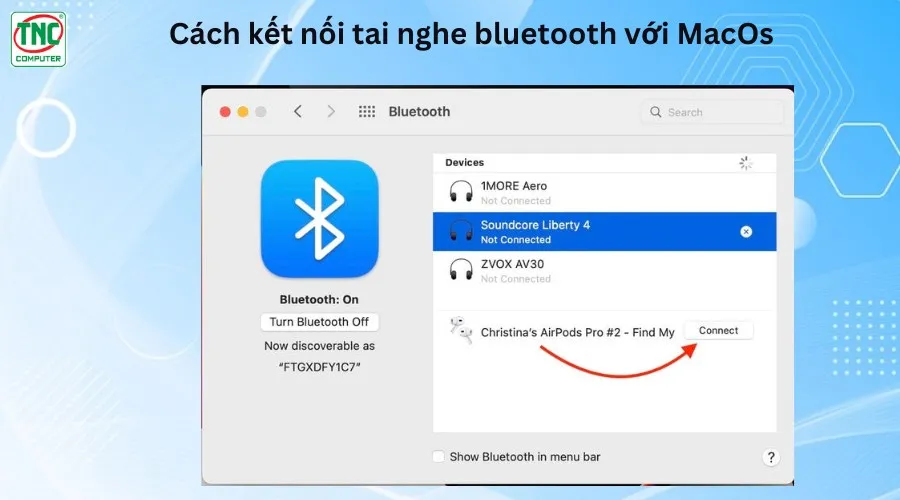 cách kết nối bluetooth trên laptop