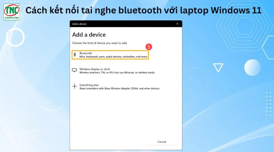 kết nối bluetooth với máy tính