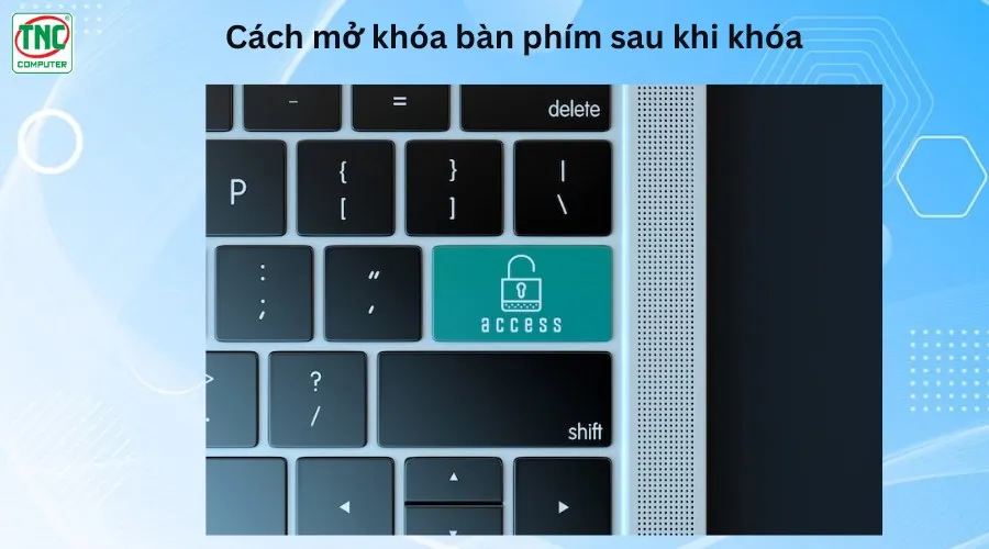 bàn phím laptop asus bị khóa