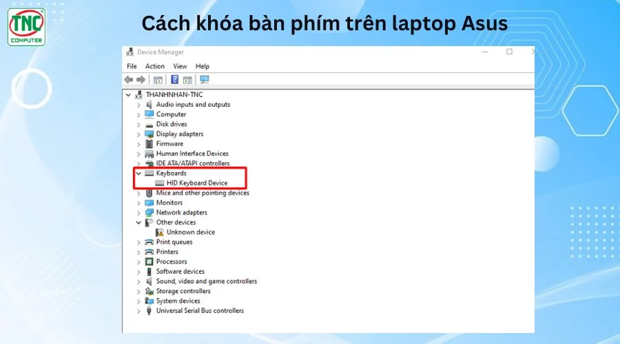 bàn phím máy tính asus