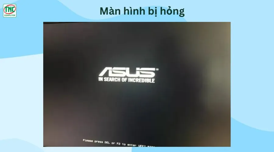 Asus bật không lên nguồn