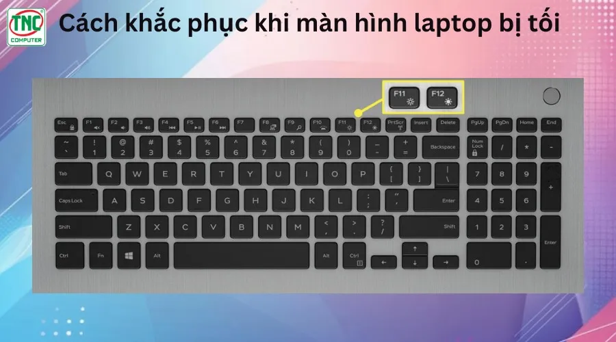 laptop bị đen màn hình