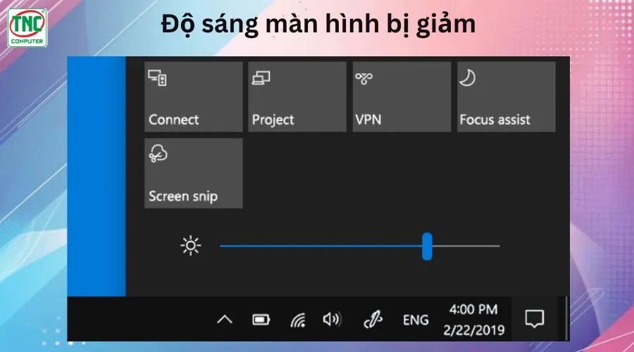 màn hình laptop bị đen