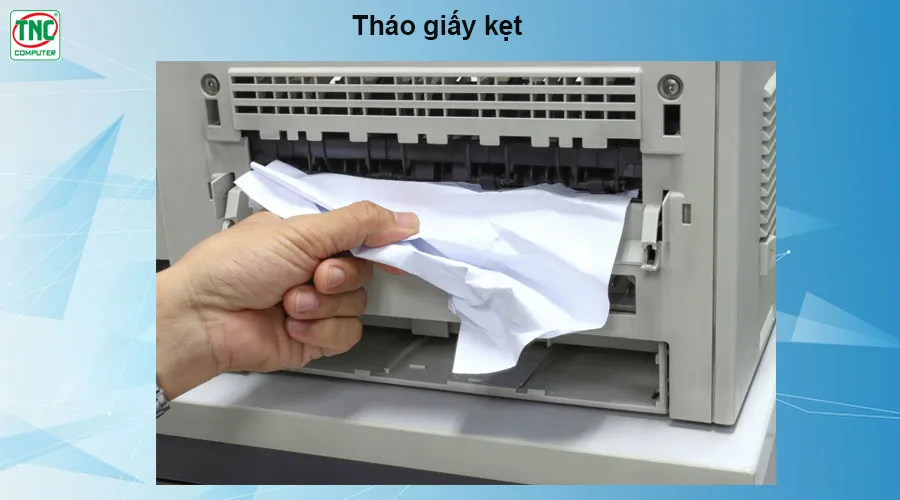 kẹt giấy máy in