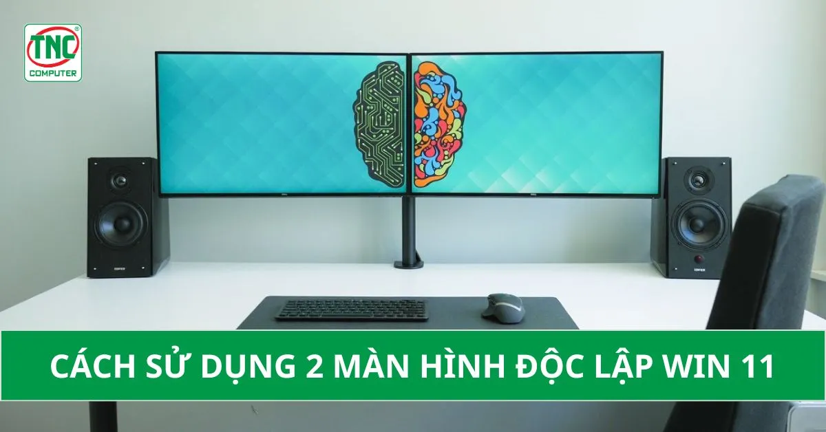 sử dụng 2 màn hình win 11