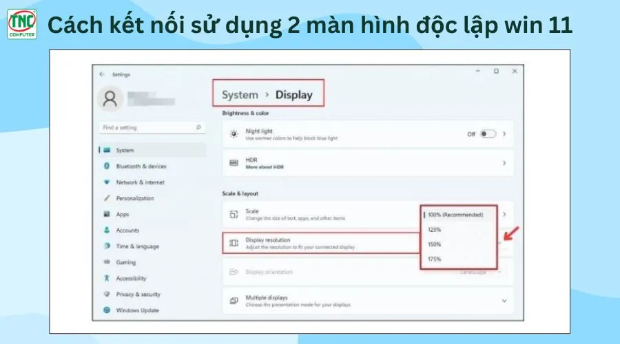 cách sử dụng 2 màn hình máy tính độc lập