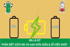 Wh là gì? Phân biệt giữa Wh và mAh đơn giản & dễ hiểu nhất