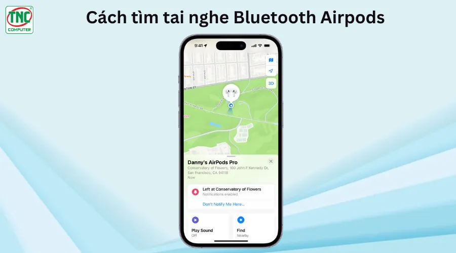 cách tìm lại tai nghe bluetooth bị mất