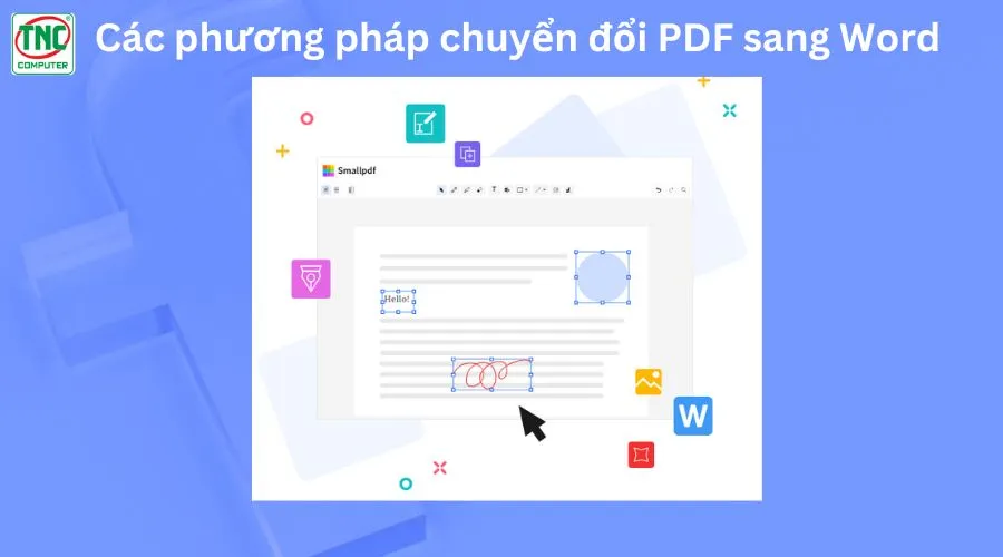 phần mềm chuyển đổi pdf sang word