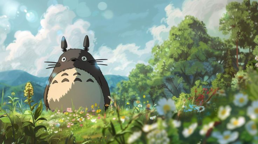 Hình nền cute về phim Ghibli 3