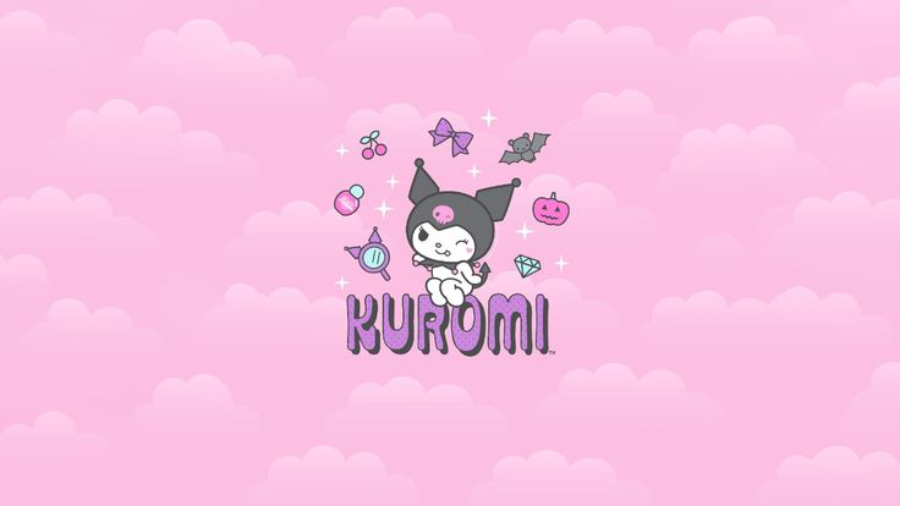 Hình nền cute Kuromi cho laptop, máy tính 5