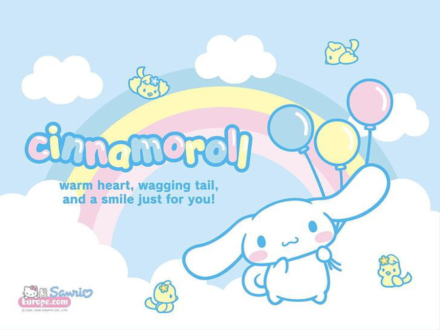 Hình nền cute Cinnamoroll cho máy tính, laptop 2