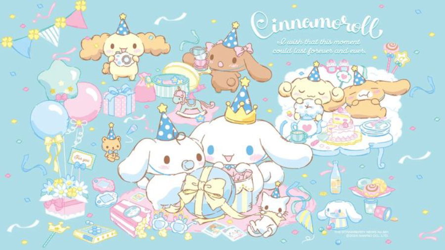 Hình nền cute Cinnamoroll cho máy tính, laptop 5