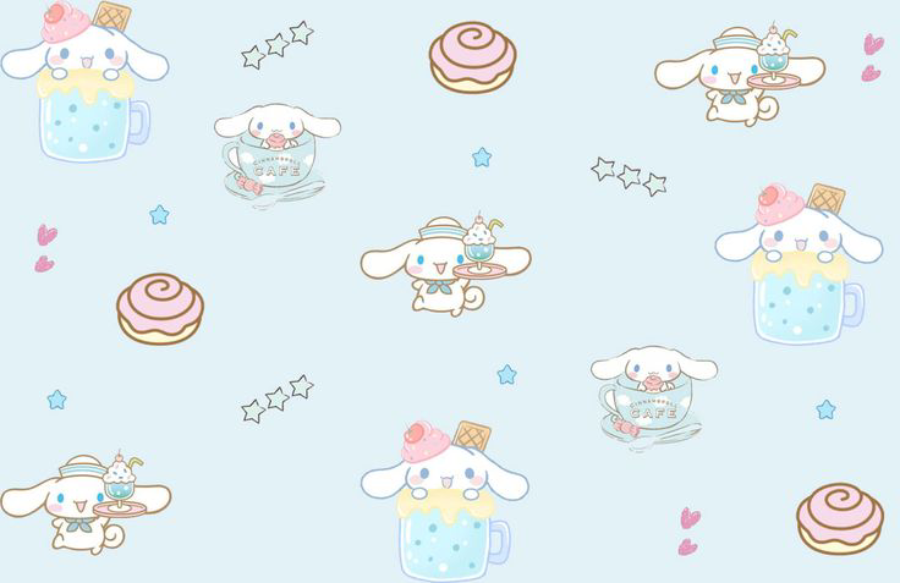 Hình nền cute Cinnamoroll cho máy tính, laptop 8