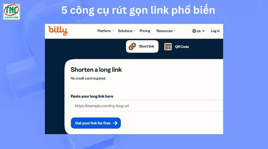 rút gọn link bitly