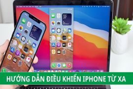 Hướng dẫn cách điều khiển iPhone từ xa bằng máy tính, điện thoại