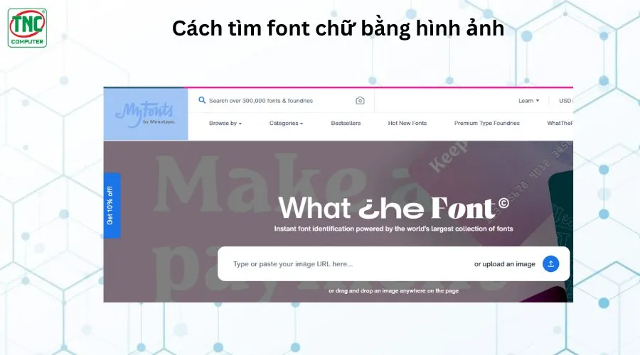 hướng dẫn cách tìm font chữ bằng hình ảnh