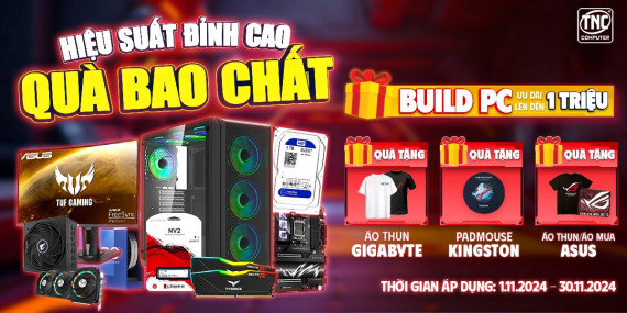 BUILD PC: HIỆU SUẤT ĐỈNH CAO - QUÀ BAO CHẤT