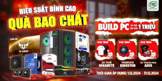 BUILD PC: HIỆU SUẤT ĐỈNH CAO - QUÀ BAO CHẤT