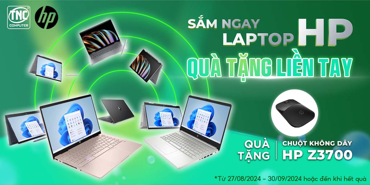 SẮM LAPTOP HP - QUÀ LIỀN TAY