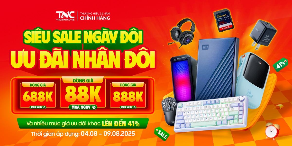 SIÊU SALE NGÀY ĐÔI - ƯU ĐÃI NHÂN ĐÔI