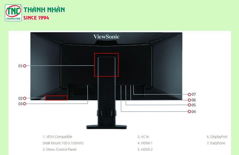 Màn hình 34 inch Viewsonic VA3456-MHDJ