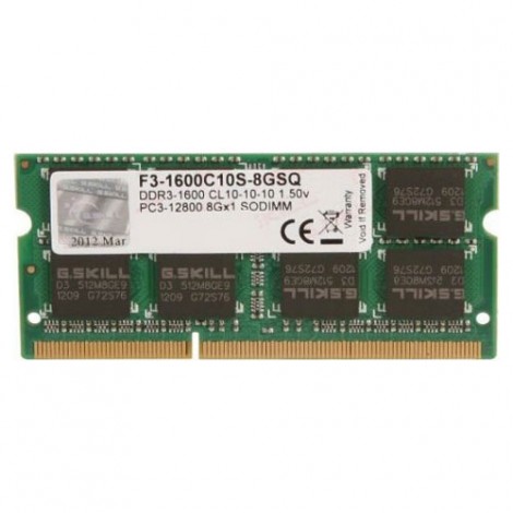 RAM Laptop G.Skill 8GB DDR3 Bus 1600Mhz ...