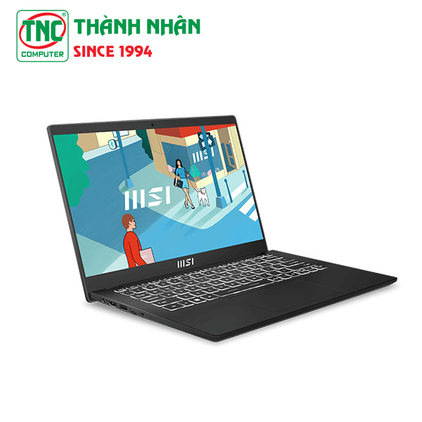 Laptop MSI Modern 14 C13M-608VN (i5 1335U/ Ram 16GB/ SSD 512GB/ Windows 11/ Đen)