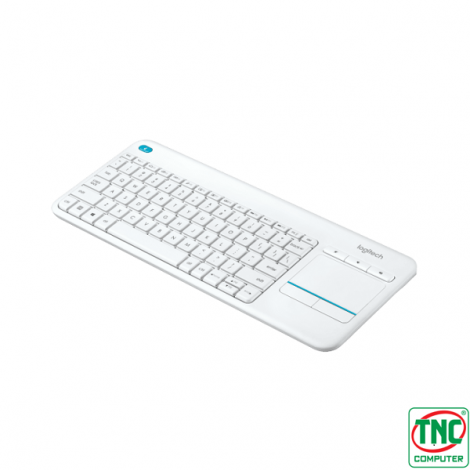 Bàn phím văn phòng không dây Logitech K400 Plus màu Trắng